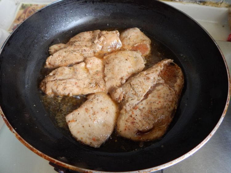 沙茶酱煎鸡胸肉