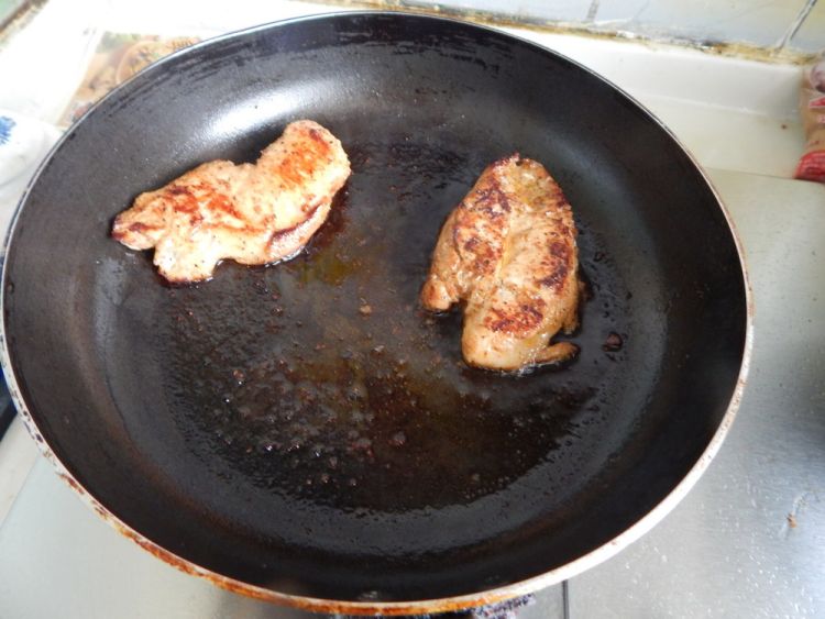 沙茶酱煎鸡胸肉