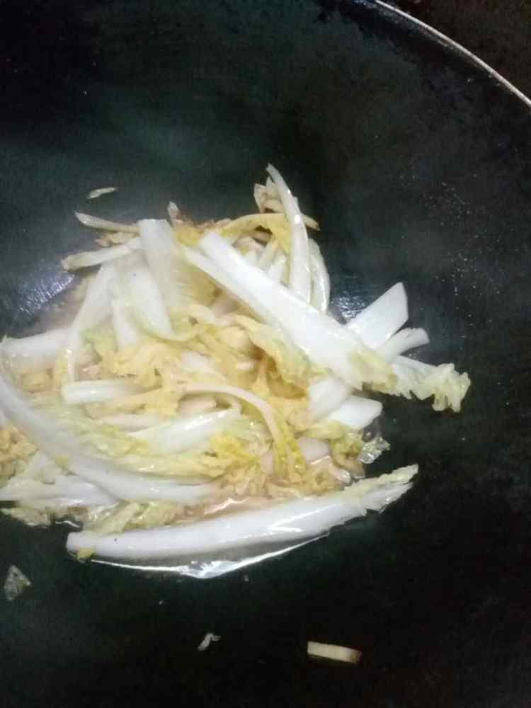 娃娃菜炒油豆腐