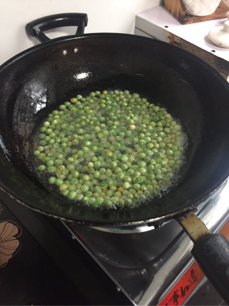 豌豆炒腌菜