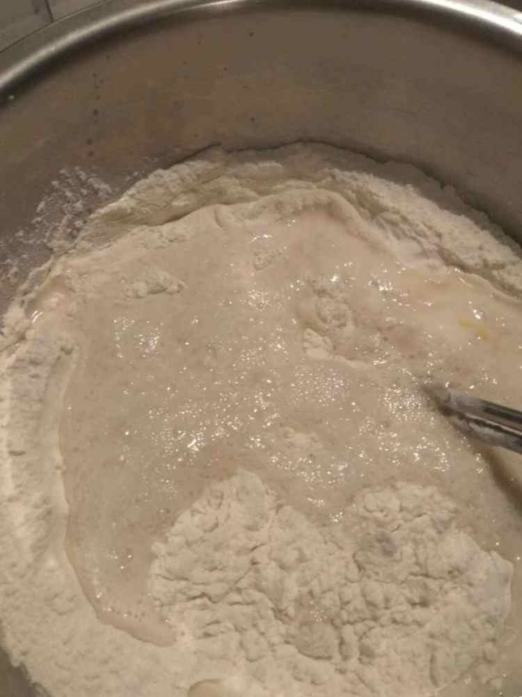 自制酵母油条