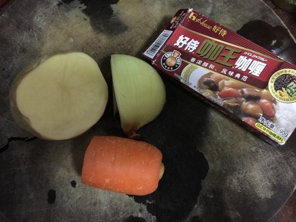 咖喱素饭