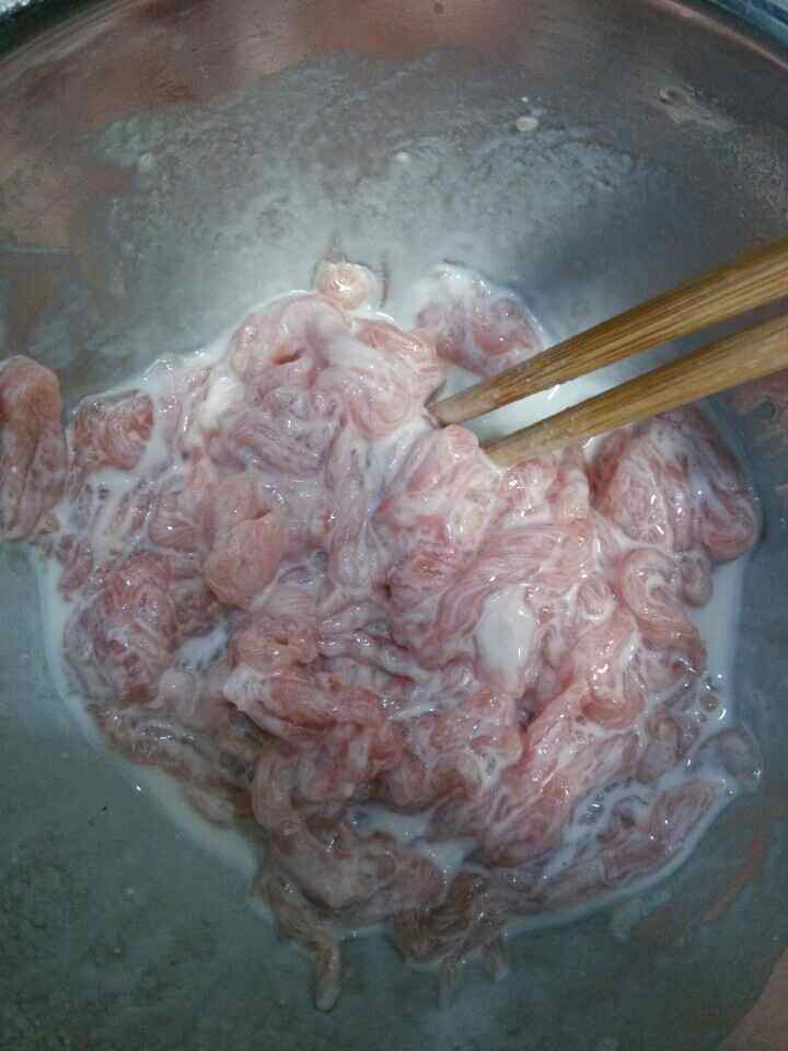 白菜炒肉