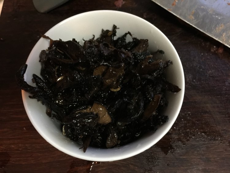 松茸牛肉酱