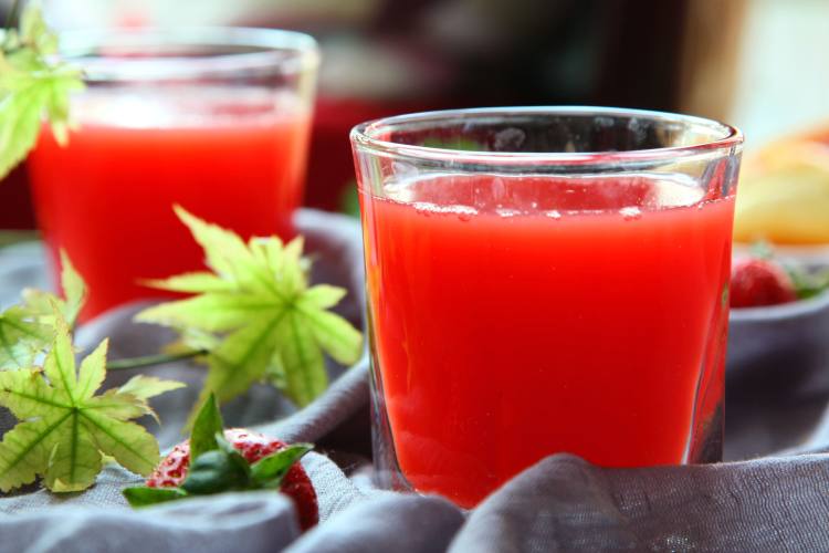 草莓西瓜汁