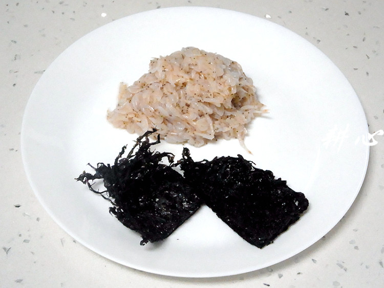 虾苗紫菜汤