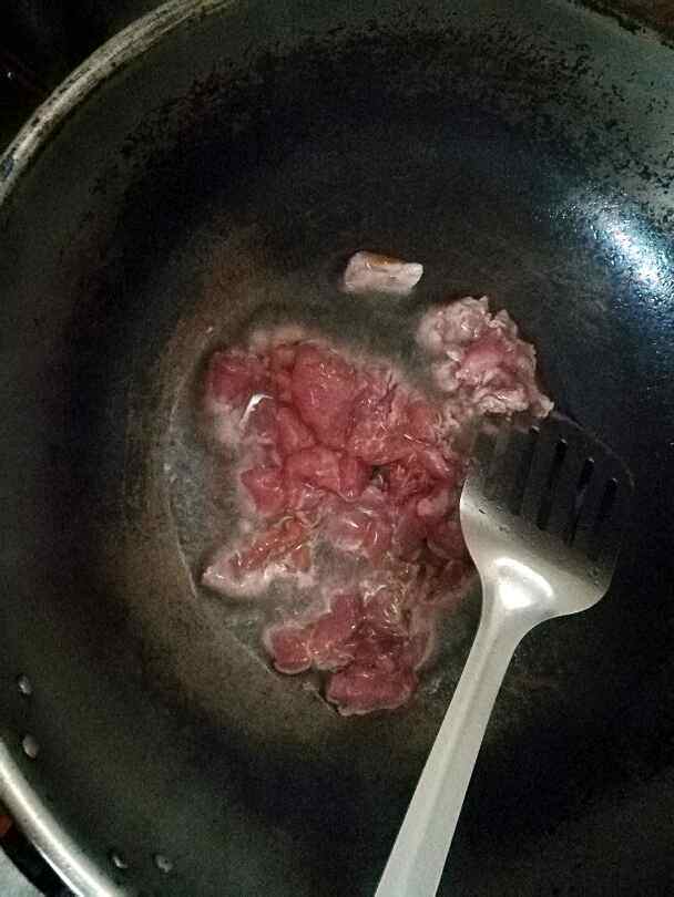 包菜肉片