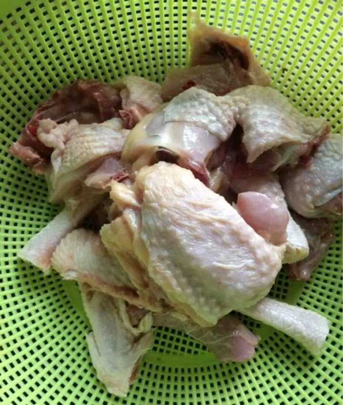 毛栗子炖鸡肉