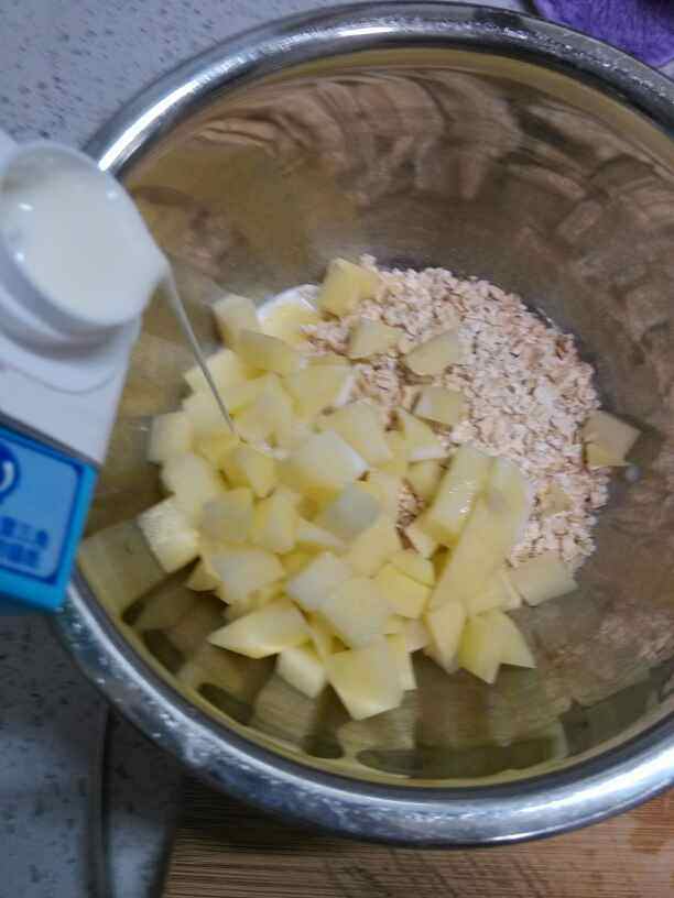 土豆燕麦粥