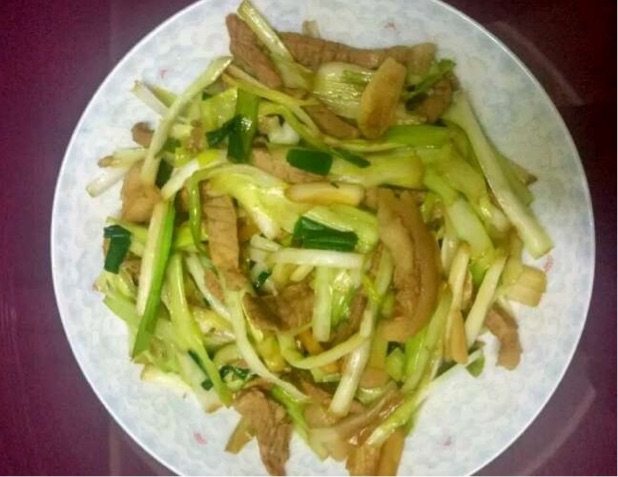 炒芹菜