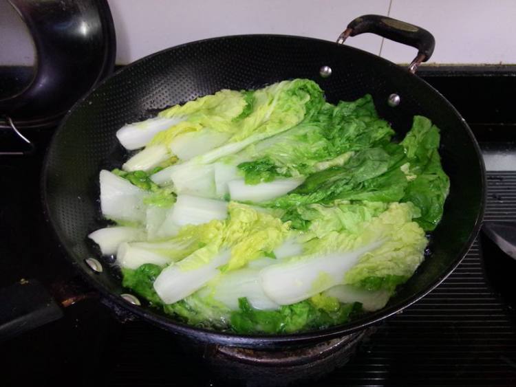 小白菜鸡蛋煎饺