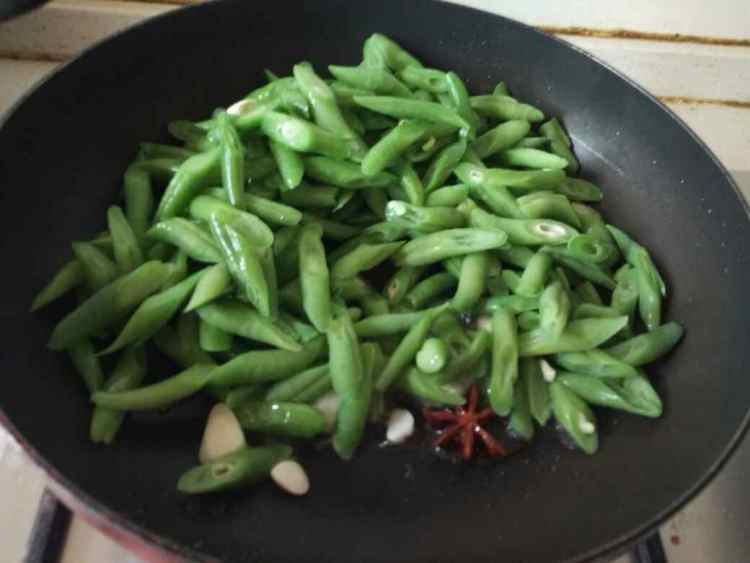 小炒豆角