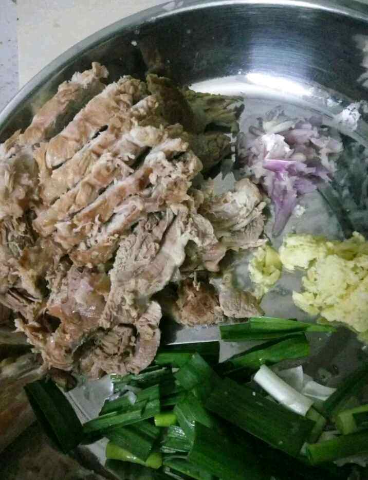 小葱炒羊肉