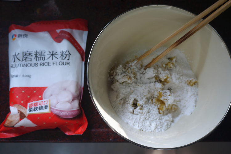 椰香红薯红豆糯米糍