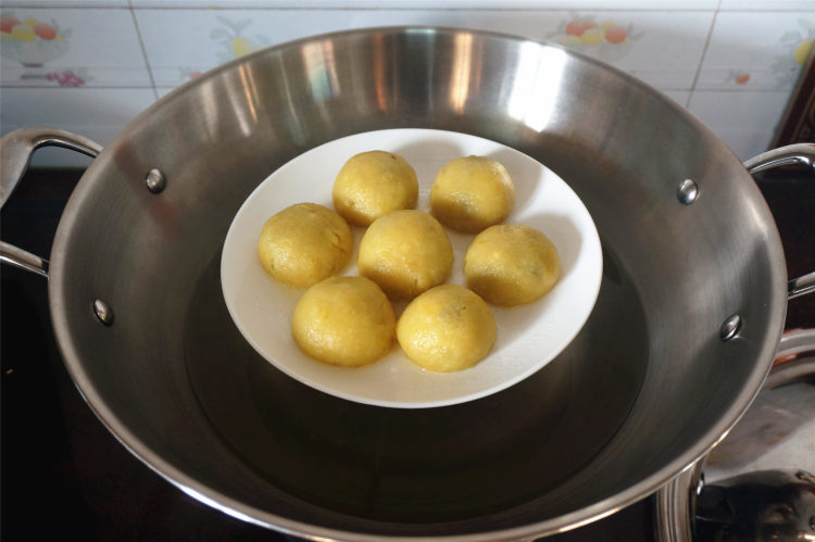 椰香红薯红豆糯米糍