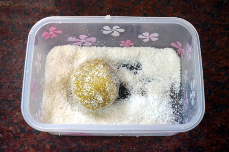 椰香红薯红豆糯米糍