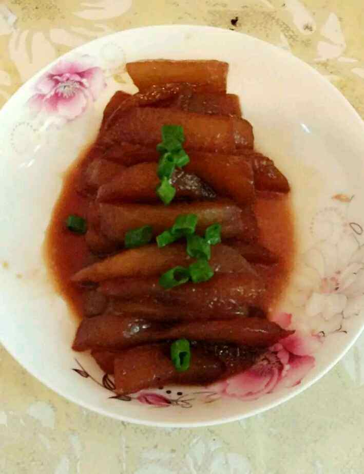 酱油炒冬瓜