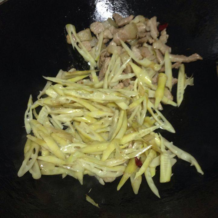 苦笋炒肉