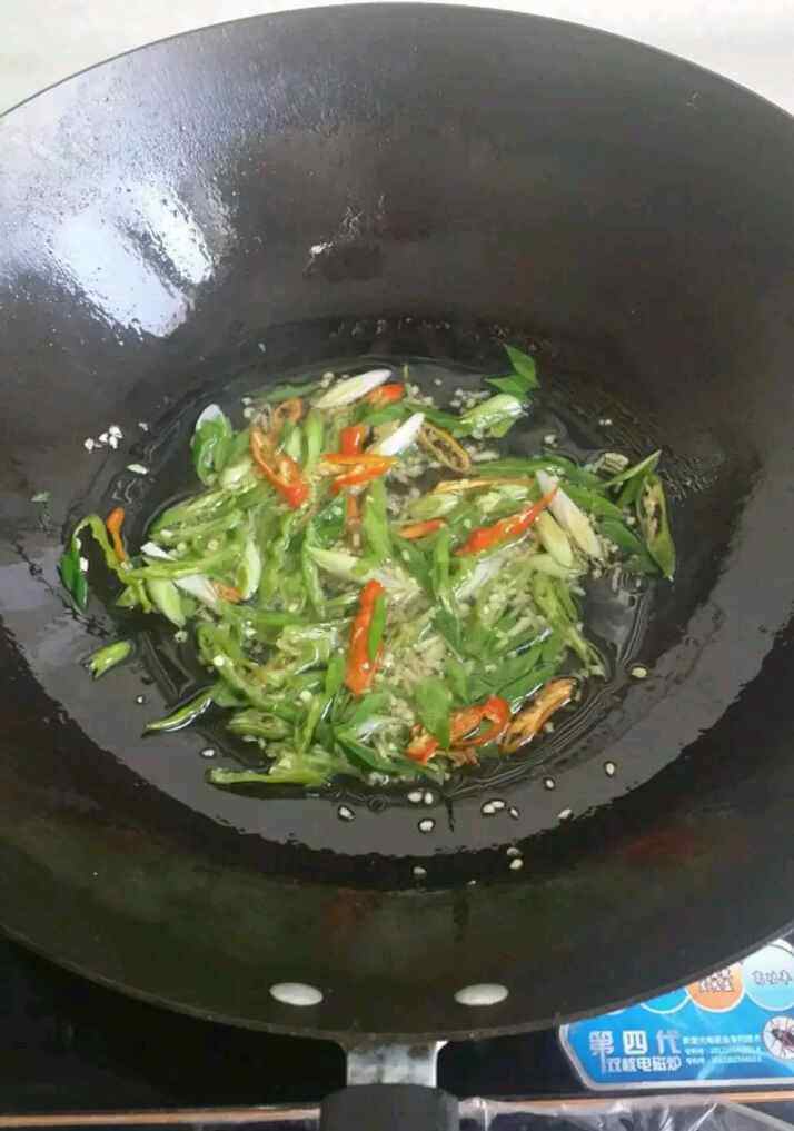 蘑菇炒饼丝