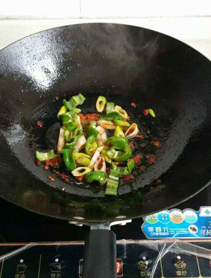 青椒炒豆腐