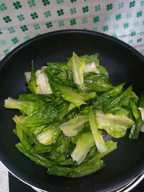 炒油麦菜