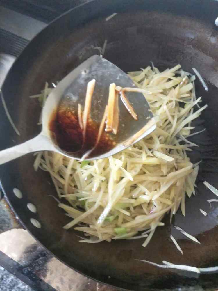 青椒土豆丝