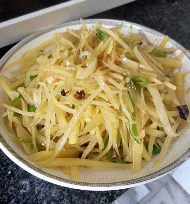 青椒土豆丝