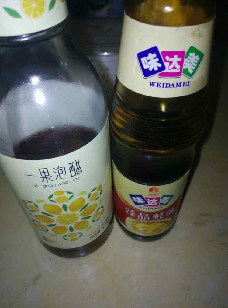 蚝油泡醋干子