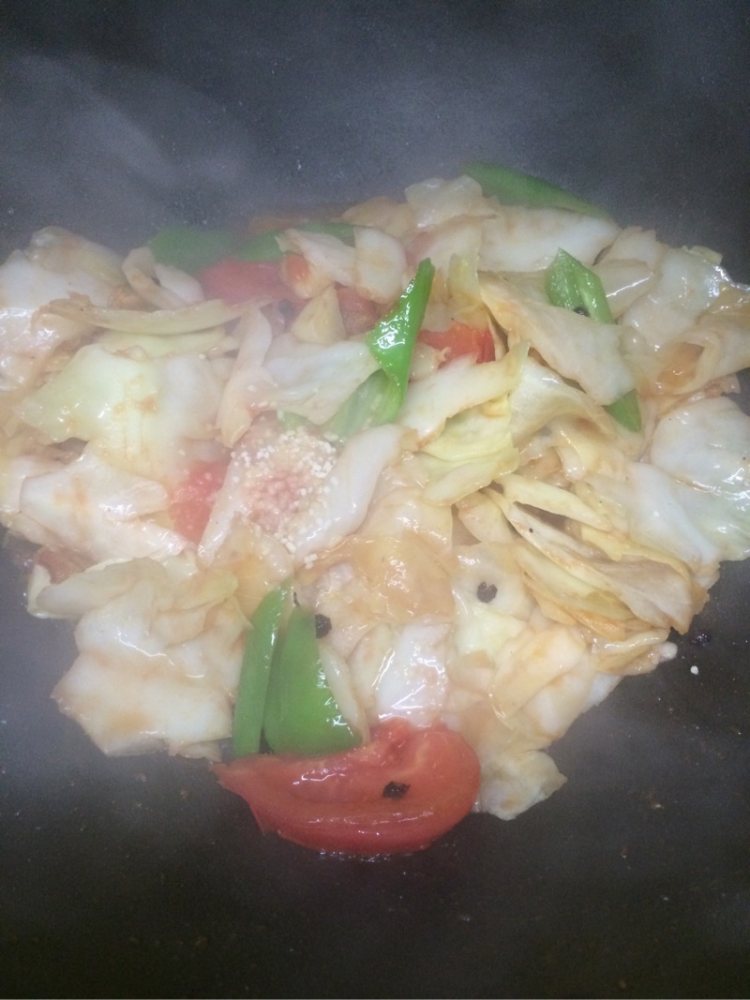 炒包菜