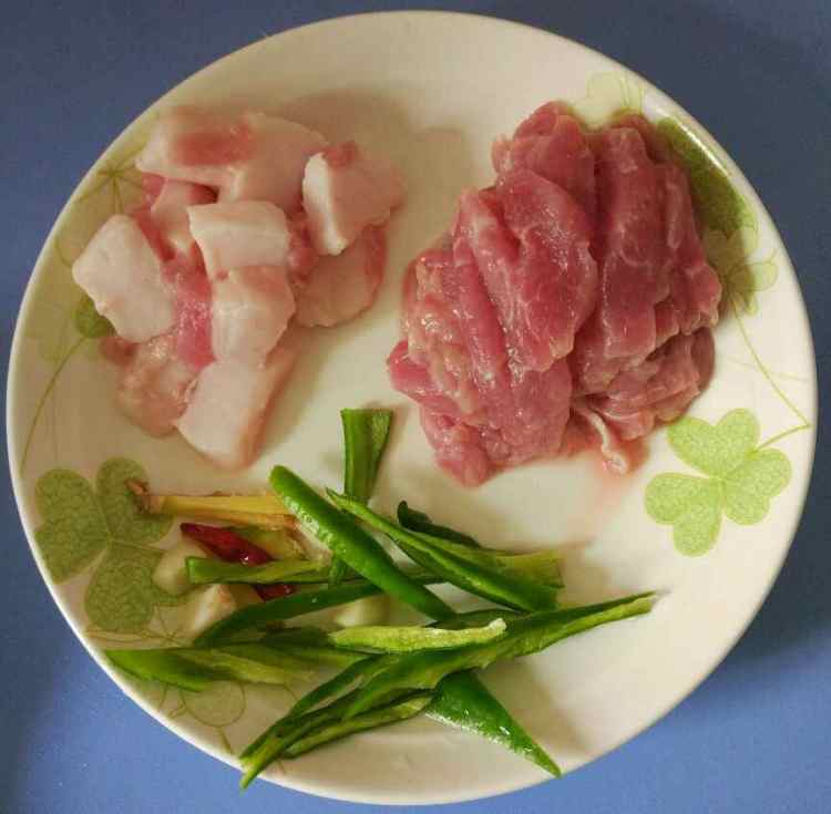 毛豆炒肉