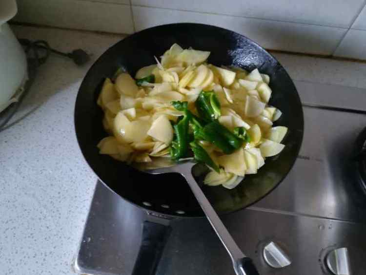 青椒土豆片