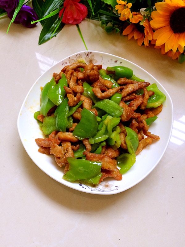青椒炒酥肉
