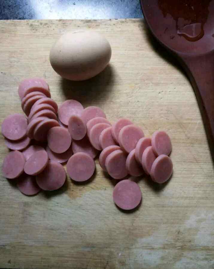 火腿炒鸡蛋