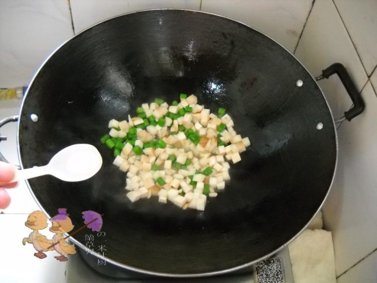 杏鲍菇炒卤干