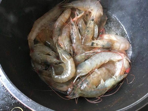 野菜炒虾