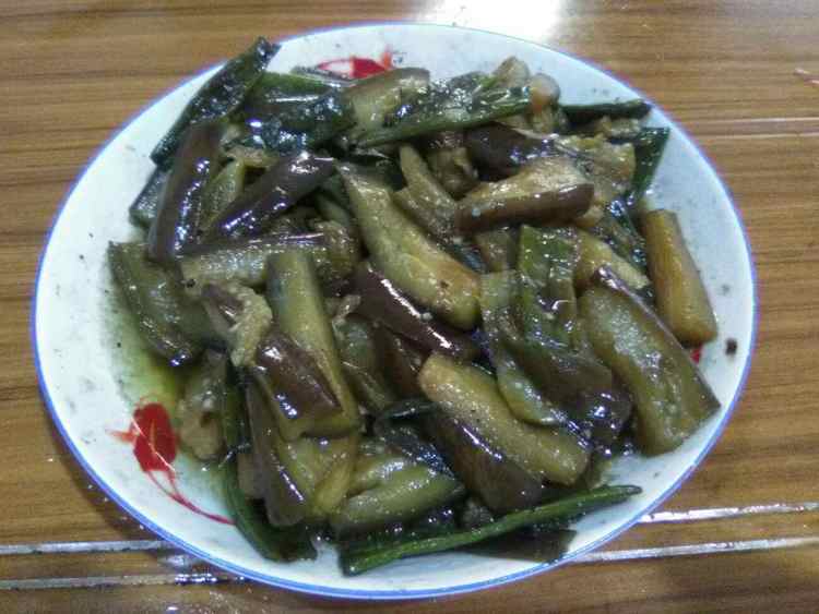 扁豆炒茄子