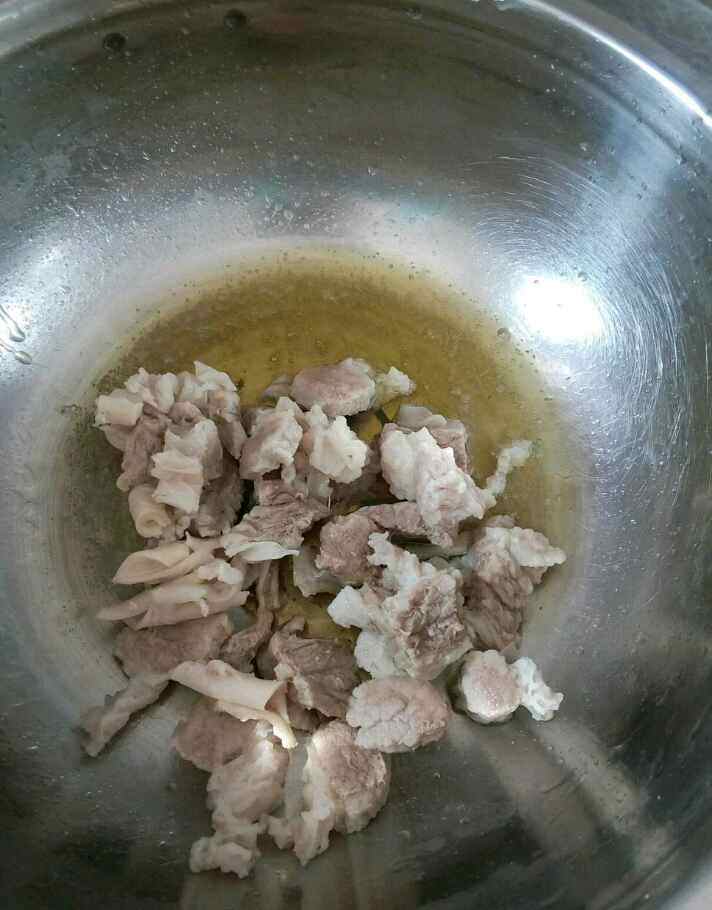 肉炒豆角