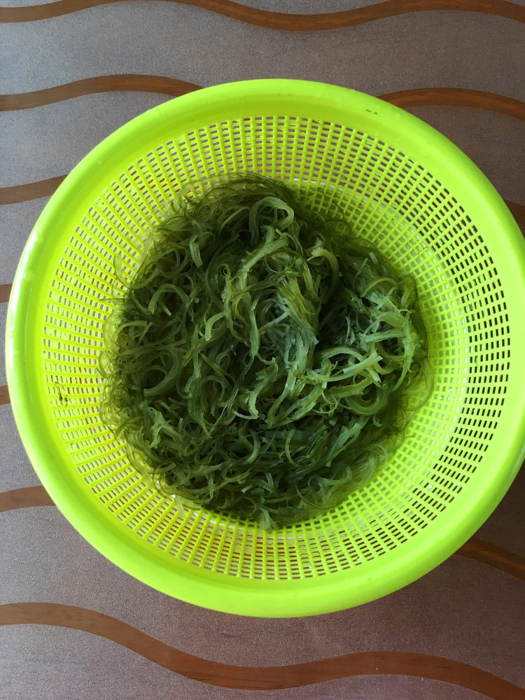 沙虫海菜煲沙骨