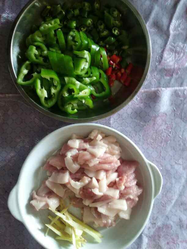 辣椒炒猪肉