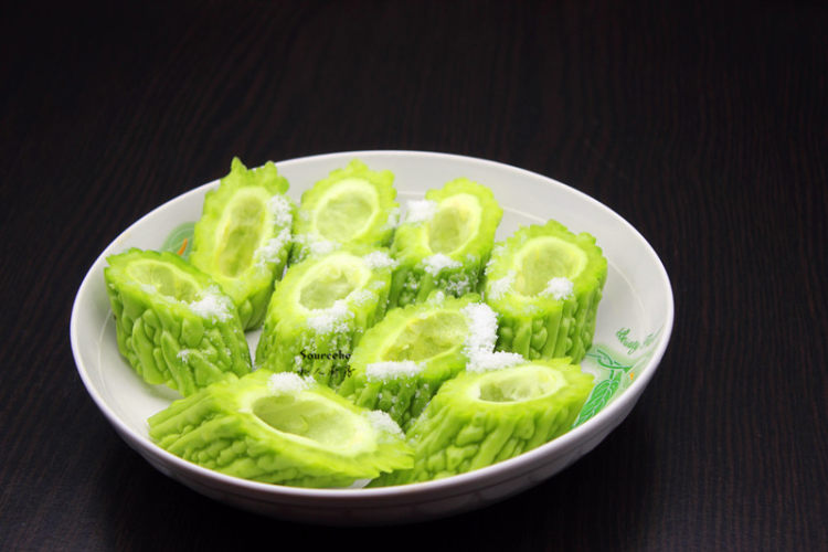 香煎酿苦瓜