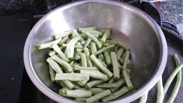 土豆炒豆角