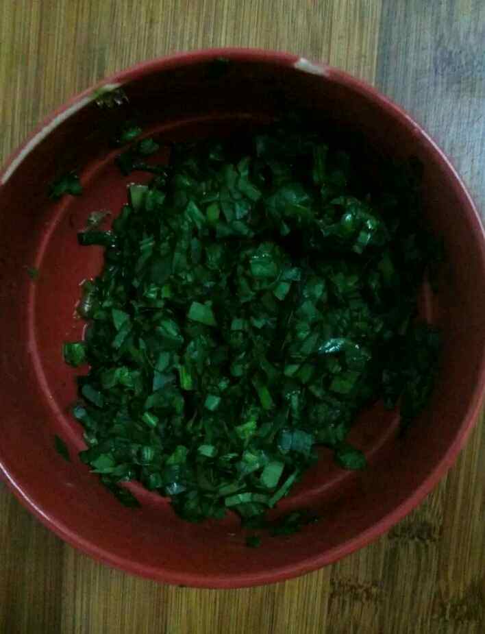 菠菜肉粥