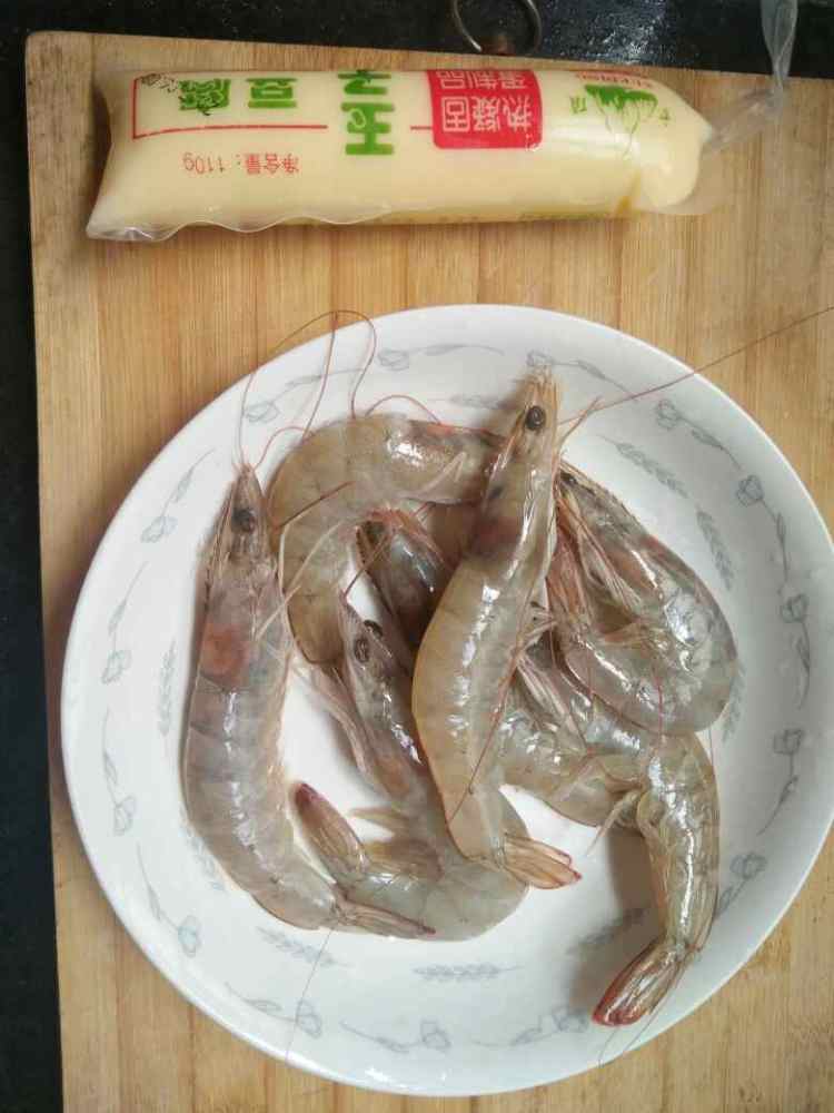 玉子豆腐蒸虾仁