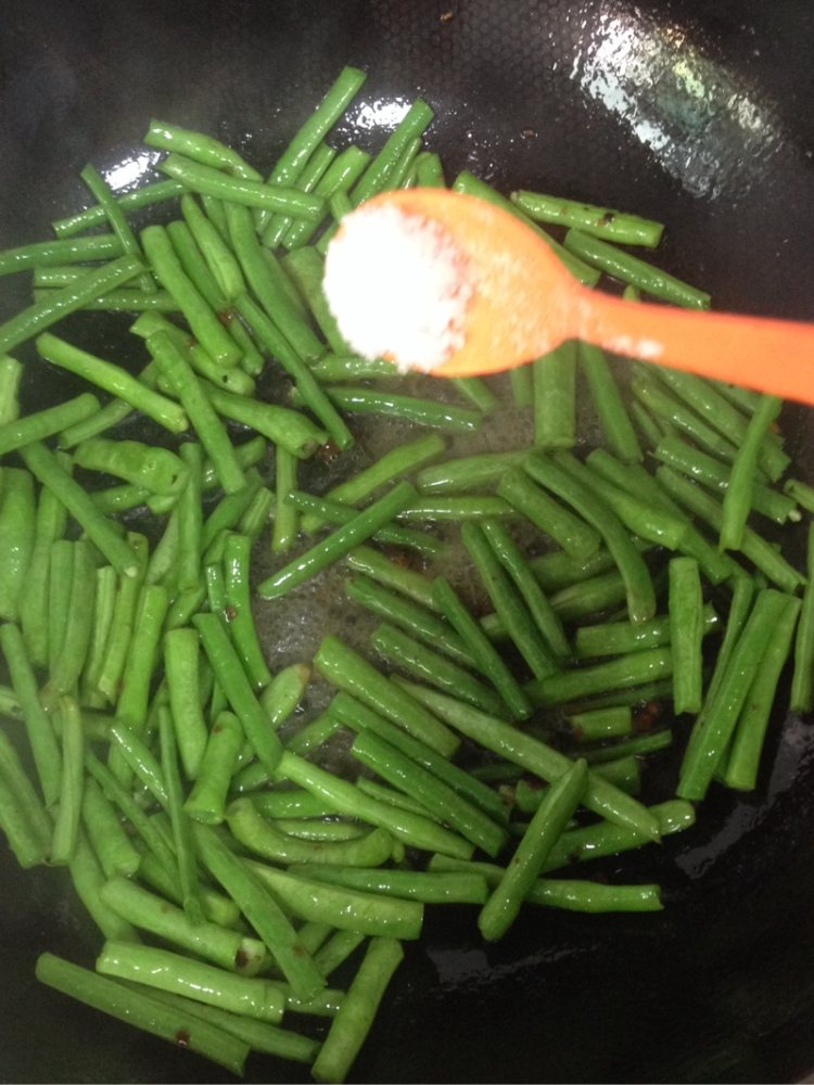 清炒豆角