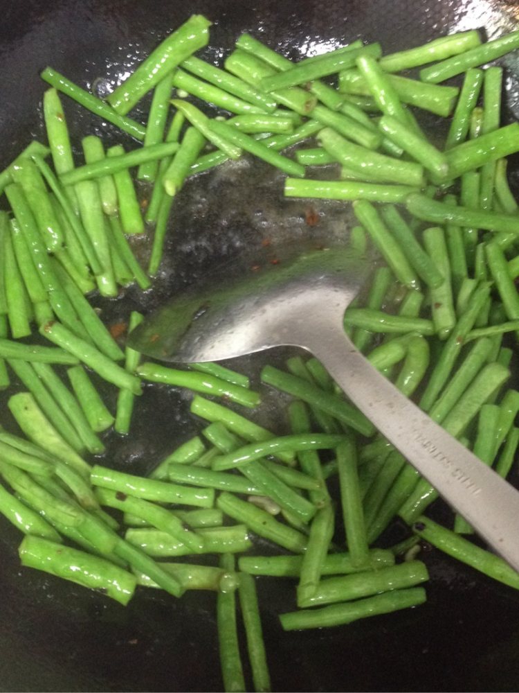 清炒豆角