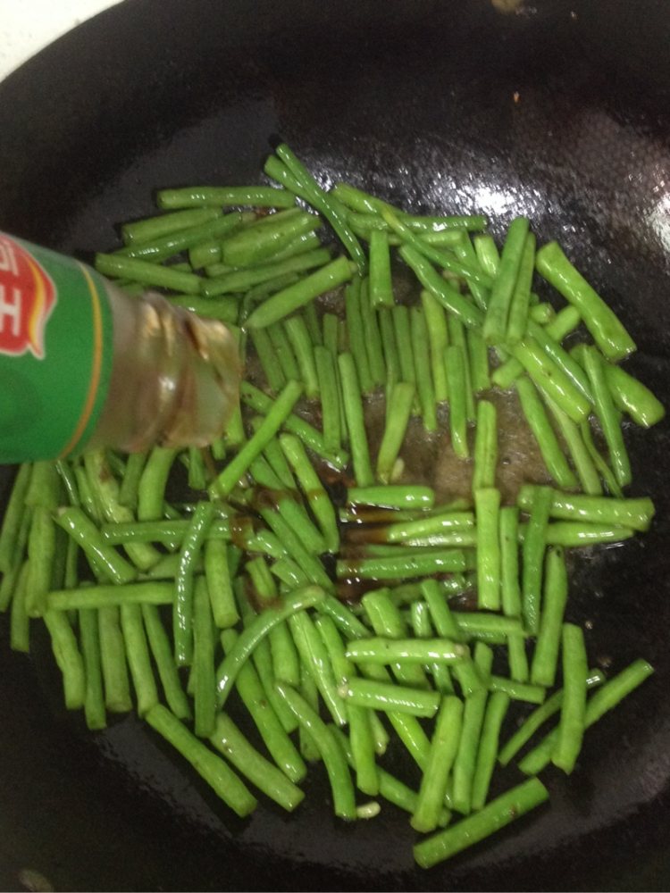 清炒豆角
