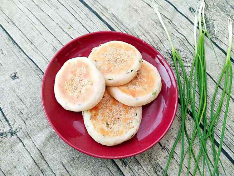 芝麻香葱饼