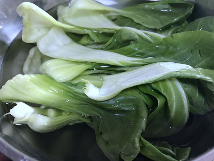 鲍汁油菜虾仁