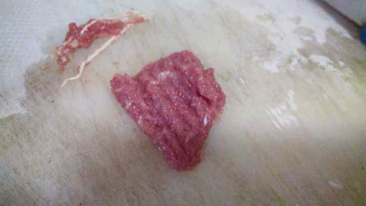 9M+白菜肉末粥