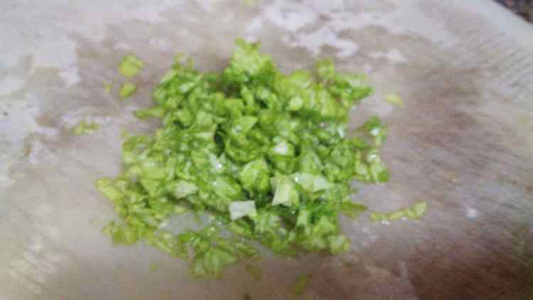 9M+白菜肉末粥